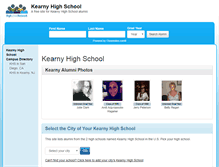 Tablet Screenshot of kearnyhighschool.org